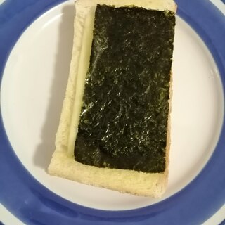 海苔チーズトースト